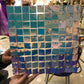 N256-101 Silver Acrylic Square Wind Board (100)