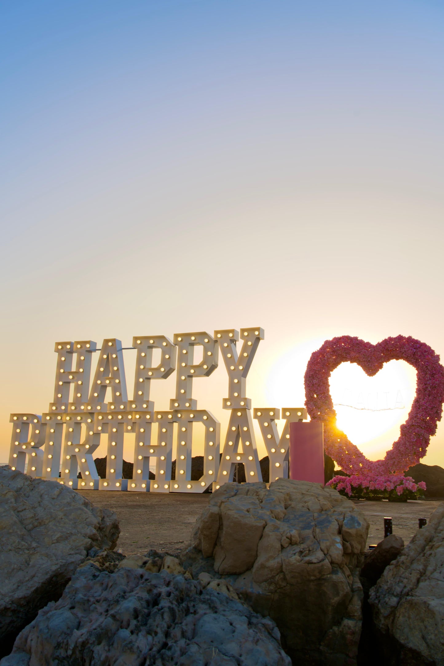 Out Door Birthday Decoration