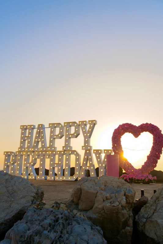 Out Door Birthday Decoration