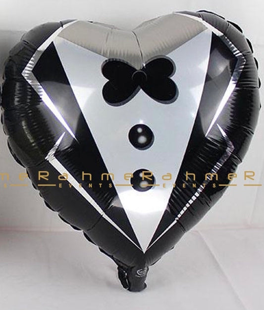 Foil Balloon 18”- Heart Shape Groom - 16