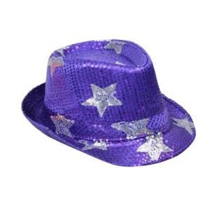 Purple Disco Hat-95