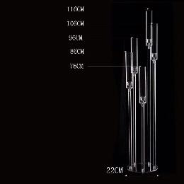 N341 Custom 1.5m square candlestick (6) order