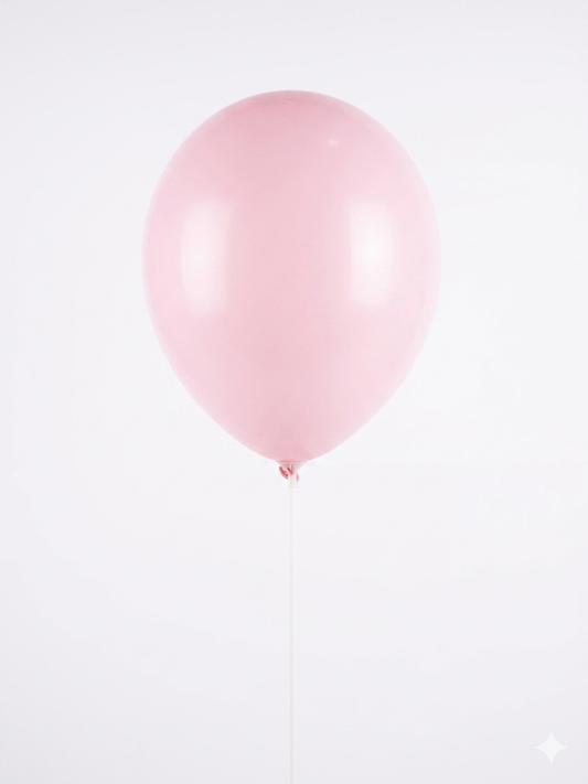 N409 - 12'' Latex S11 Baby Pink Macron (150)مطلوب