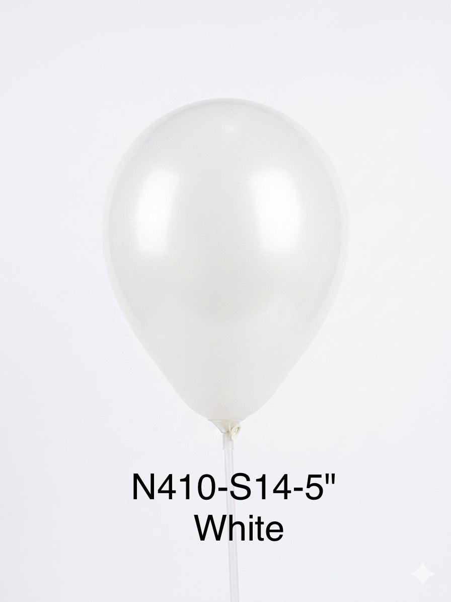 N410-S14- 5''Latex-S14 White Standard (98)