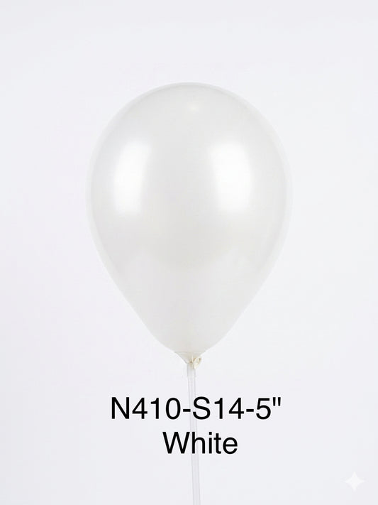 N410-S14- 5''Latex-S14 White Standard (98)