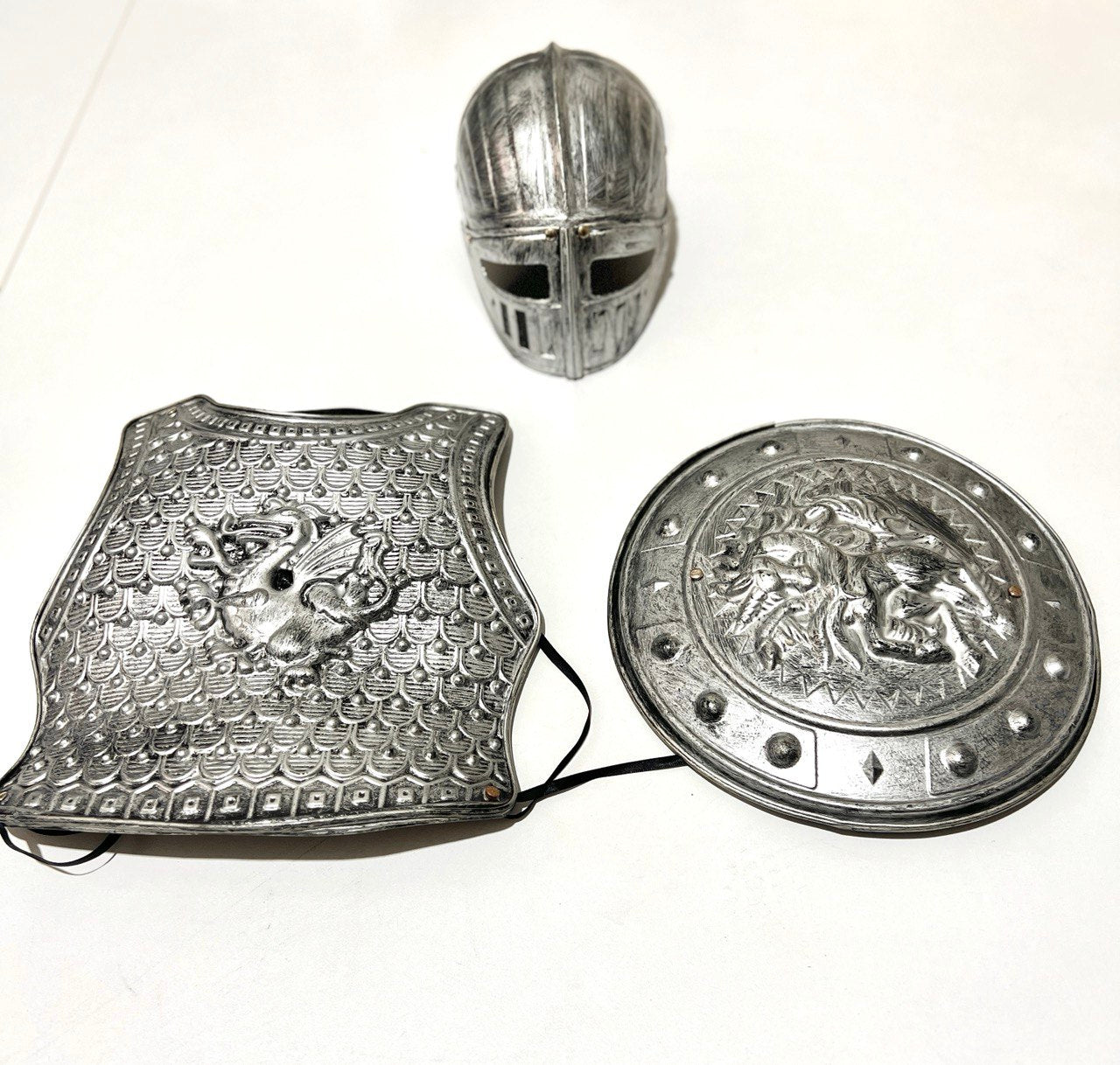 Silver Knight Armor Gladiator Soldier AH1719-G-114/1