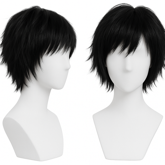 Black Cosplay Wig AH1010-BL-145