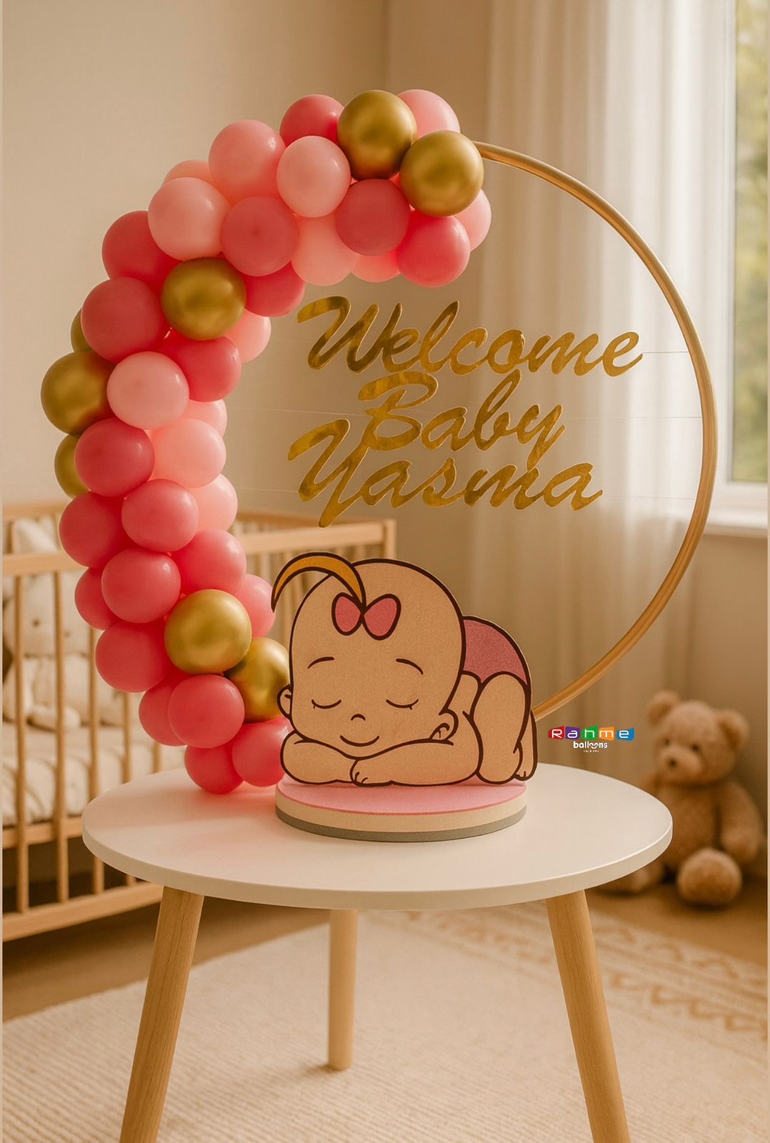 Baby Girl Arrangement 12/G3