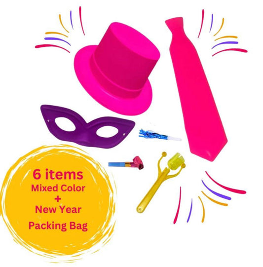6 Items New Year Cottillion Bag CO-02424