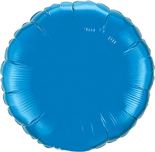 Dark Blue Round Balloon 36” - 15