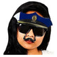 Police Sunstache glasses AL103-S-115