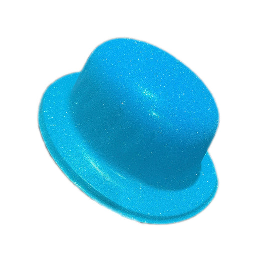 Baby-Blue Glitter Round Hat Ah1825 B