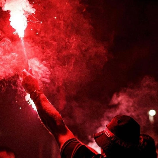 Big Red Flare for Spectacular Celebrations