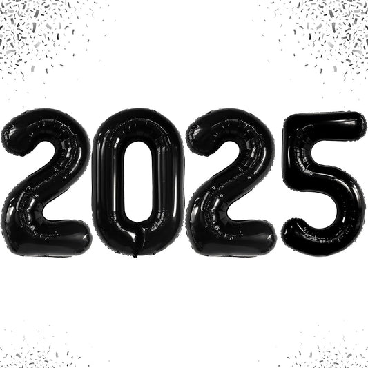 Giant 40 Inch Black 2025 Balloon-N190B