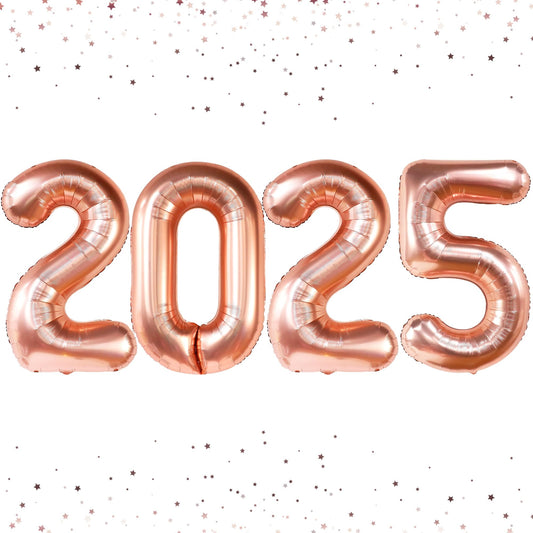 Giant 40 Inch Rose-gold 2025 Balloon-N190R