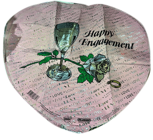 Foil Balloon 18”- Happy Engagment