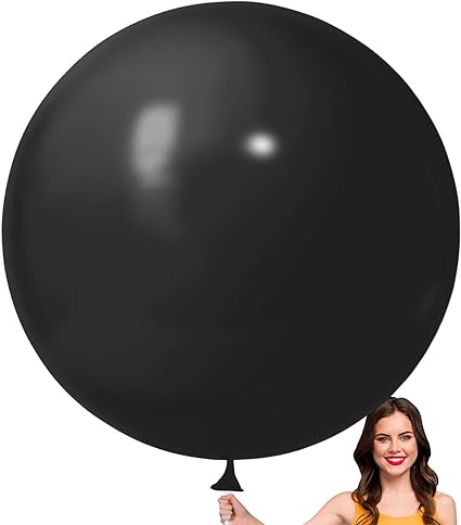 Helium Balloon 36 Inch N250B- Black -30