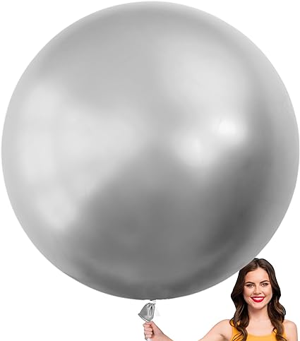 Helium Balloon 36 Inch N250S-Silver Chrom -73