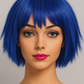 Blue Wig AH1010-B-145