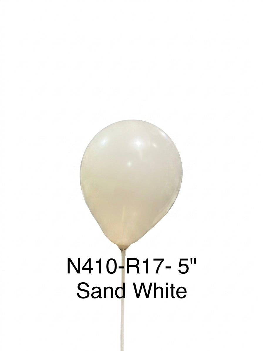 N410-R17- 5'' Latex  R17 Sand White (20)