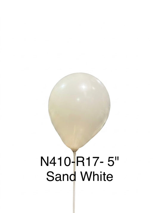 N410-R17- 5'' Latex  R17 Sand White (20)