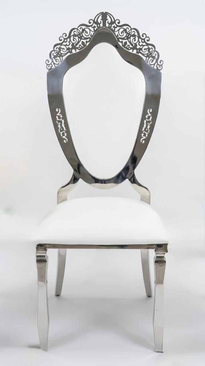 N363 - Sample style chair silver (2)