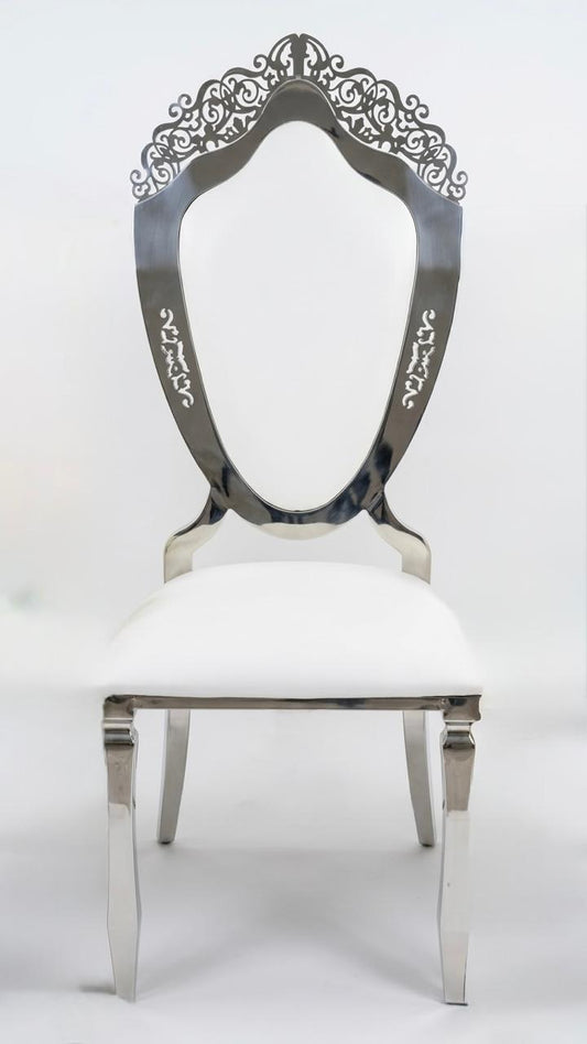 N363 - Sample style chair silver (2)