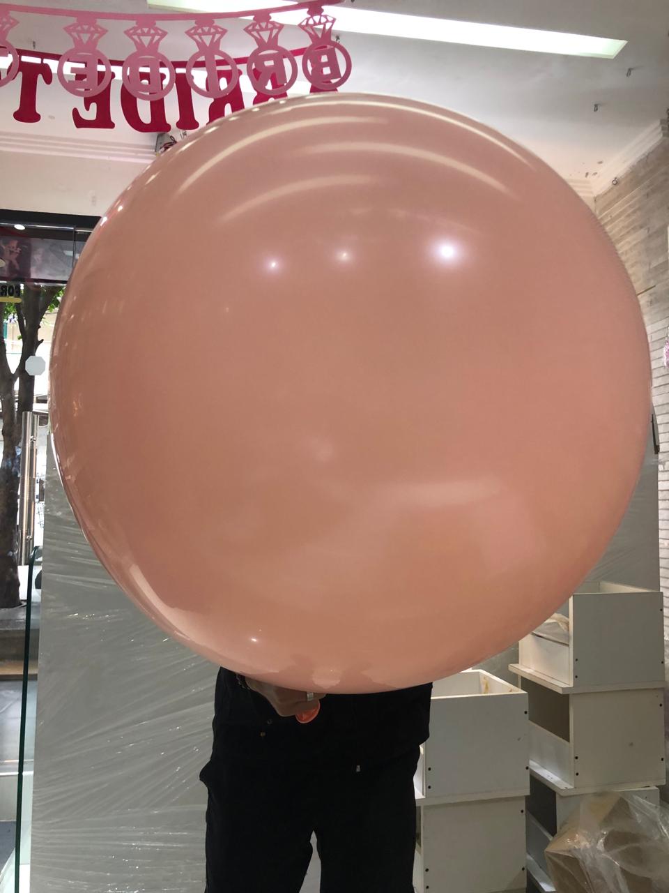 Helium Balloon 36 Inch N250P-Orange Pastel -75