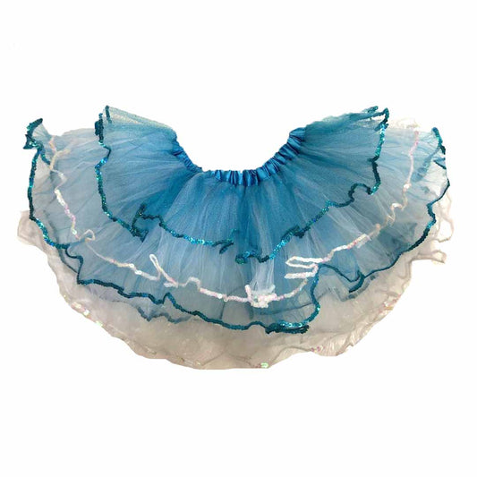 Blue White Tutu-T79-122