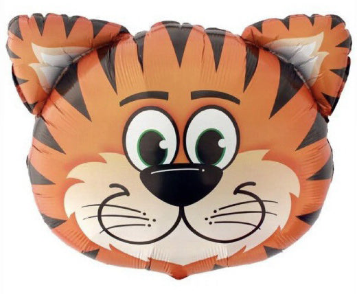 Tiger Head Balloon-9"-90