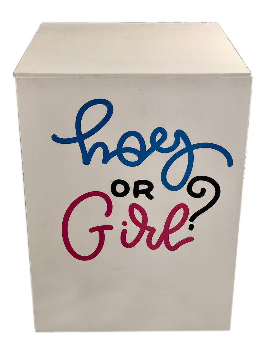 Gender Reveal Rent Box