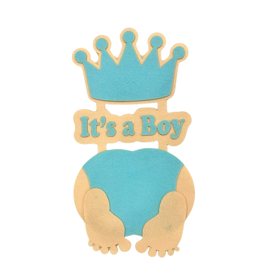 Baby Boy Door Hanger