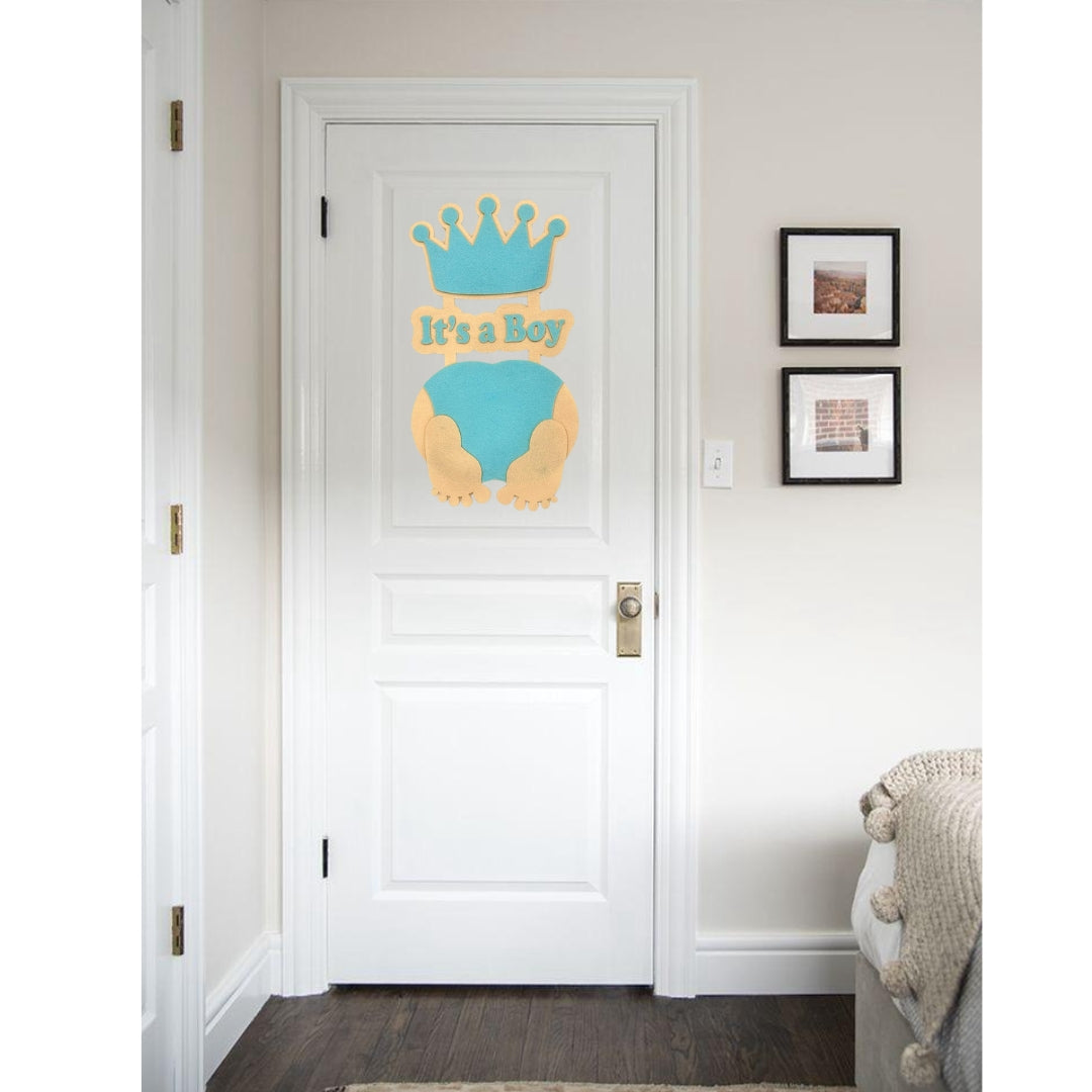 Baby Boy Door Hanger