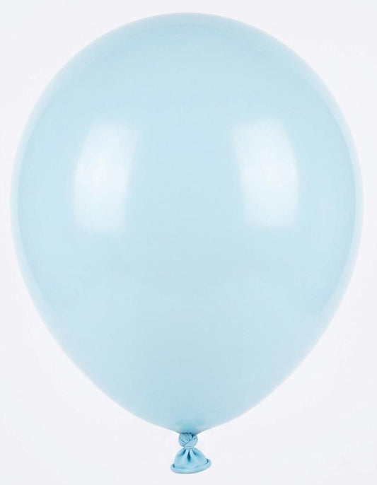 R19-12” - Ice Blue-1G Retro Balloons (10) مطلوب