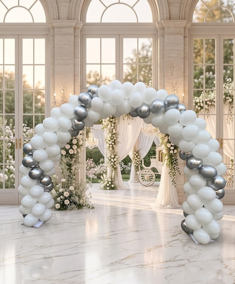Arch Balloons entrance