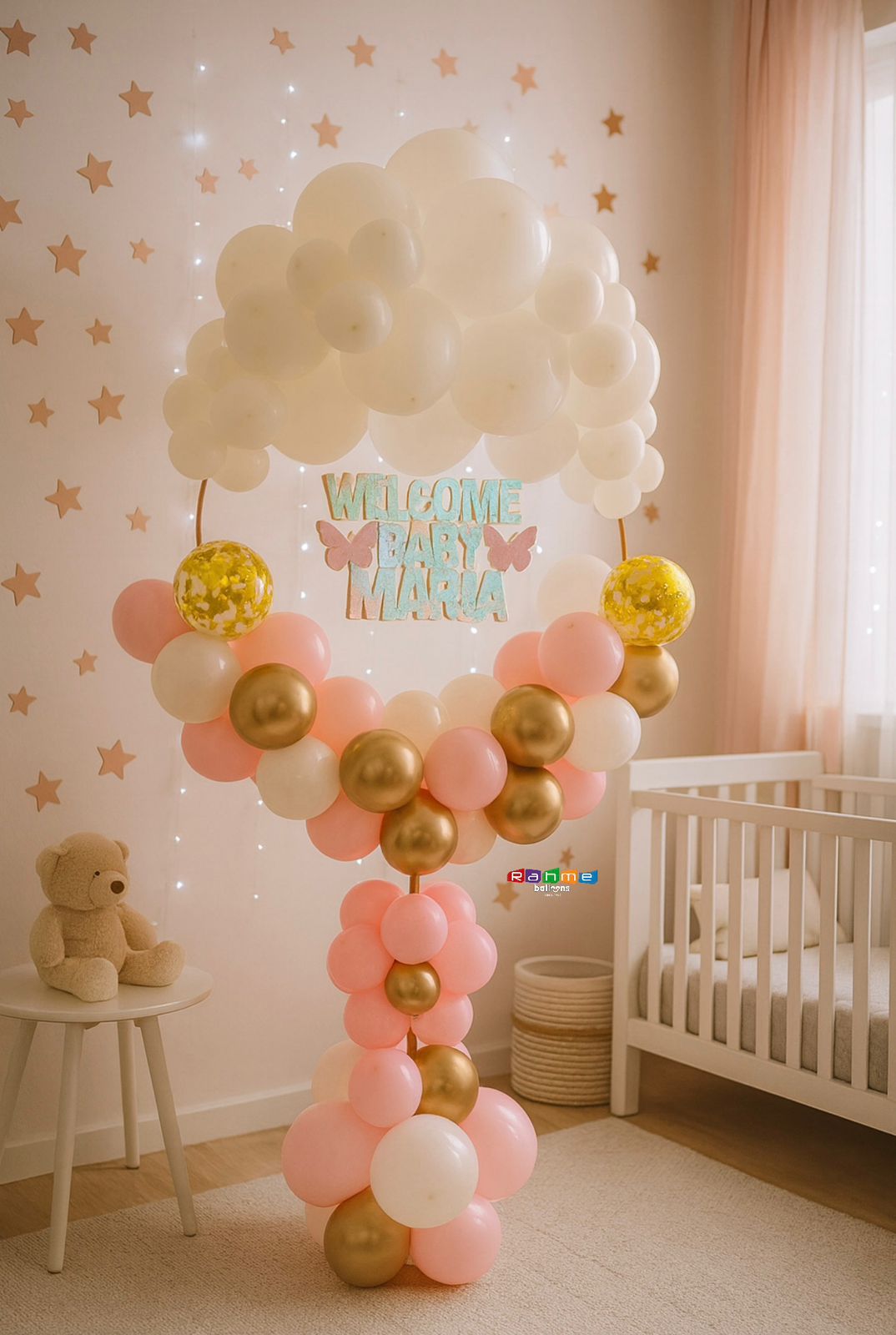 Baby Girl Arrangement 12/G12