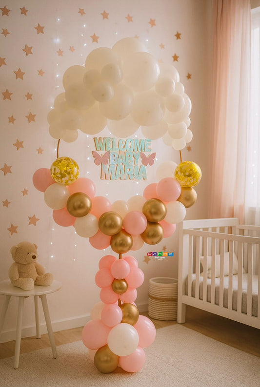 Baby Girl Arrangement 12/G12