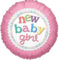 New Baby  Girl 18"