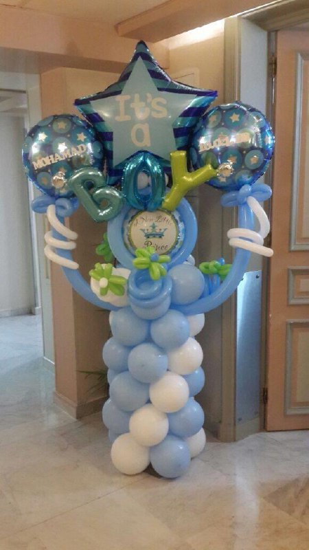 Baby boy arrangement 42