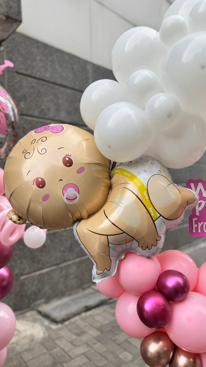 New Baby Girl Arrangement 36