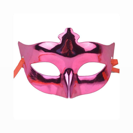 Fuchsia Top Half Face Phantom Mask-AH784-1-F