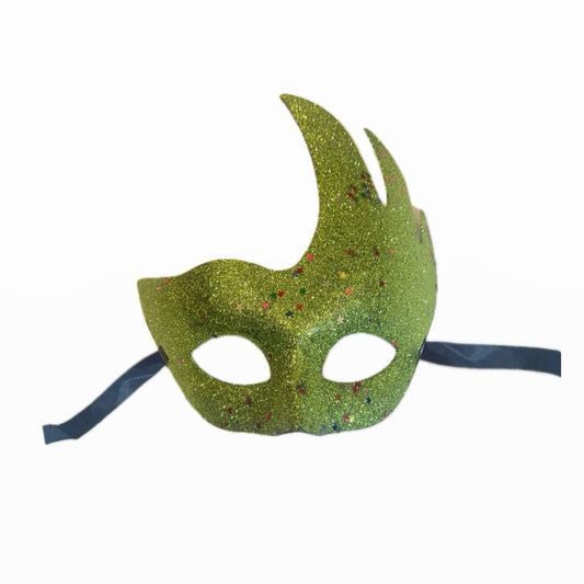 Glitter Green Mardi Gras Masquerade-AH1564