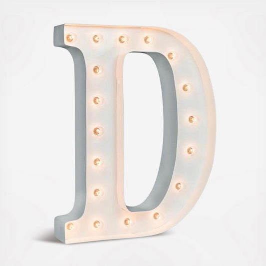 Letter D Light Up - N255-1D
