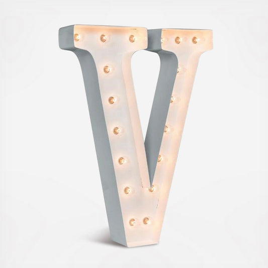 Letter V Light Up - N255-1V