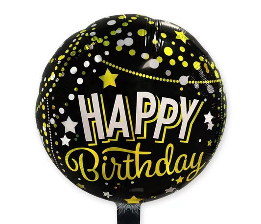 New Birthday Balloon - 18” - P2-11