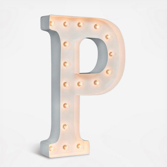 Letter P Light Up - N255-1P