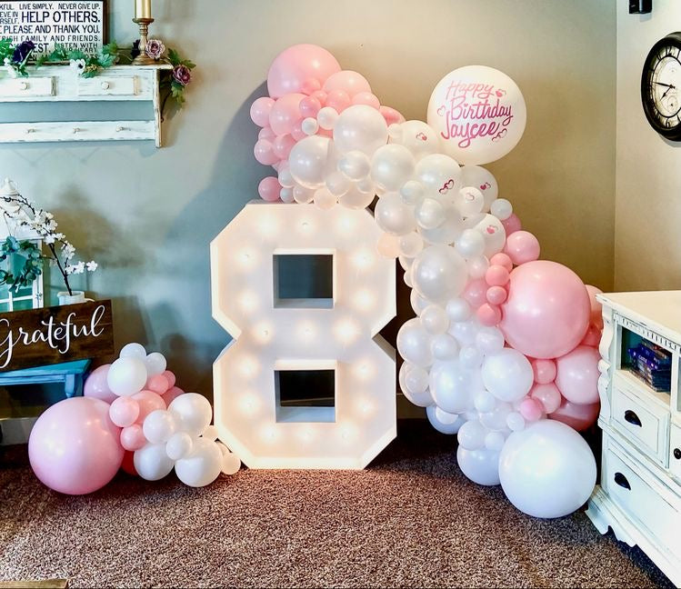 Number 8 Light Up - N255-1-8