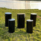 Five Tables Round Black-N266-2BL