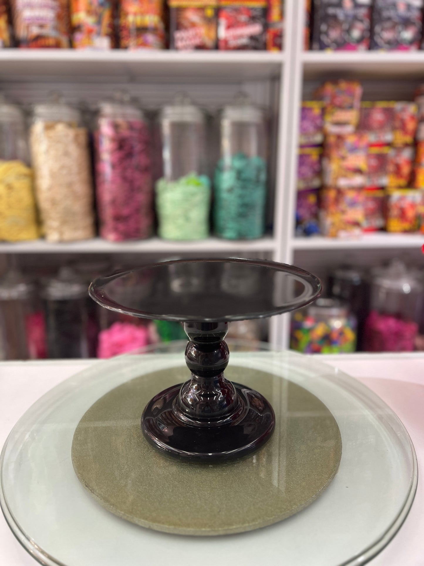 Cake Stand - Black - Medium