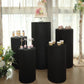 Five Tables Round Black-N266-2BL